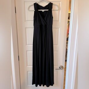 Biden Crossover Knit Maxi Dress 2P